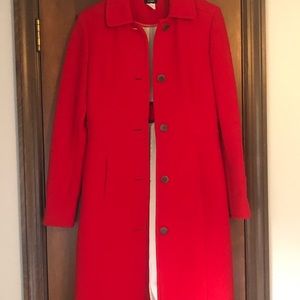 JCrew lady day coat wool